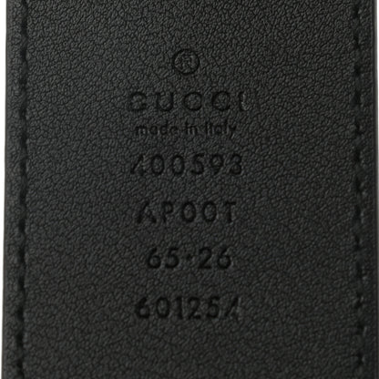 Gucci Calfskin Double G 40mm Belt 65 26 Black 4 of 6
