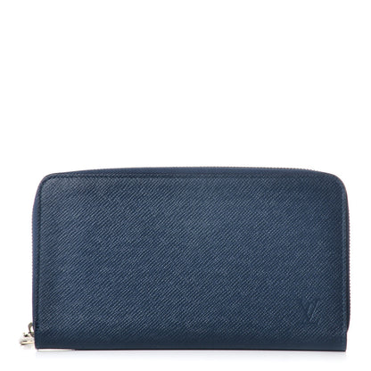 Louis Vuitton Taiga Zippy Organizer Wallet Ocean 1 of 7