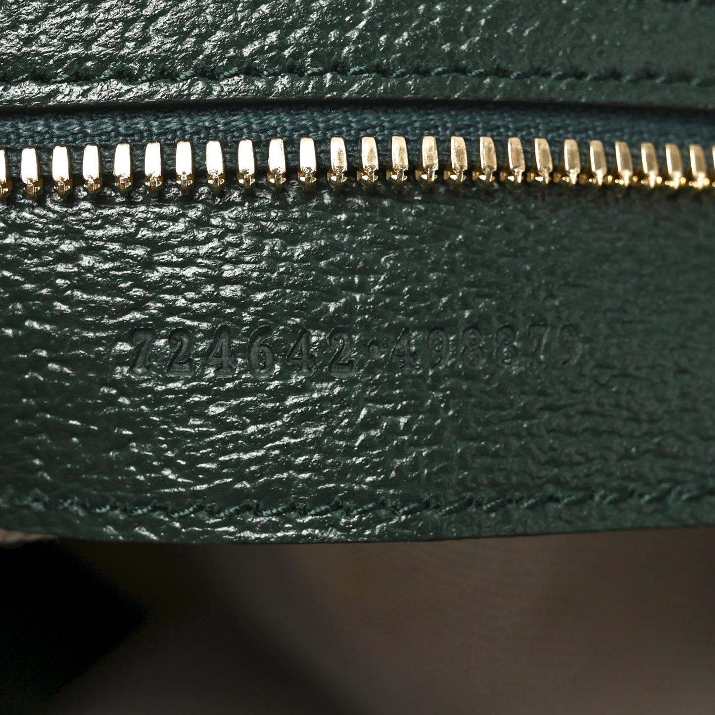 Textured Dollar Calfskin Web Medium Savoy Duffle Bag Green