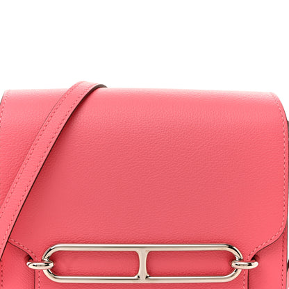 Hermes Evercolor Mini Sac Roulis Rose Azalee 8 of 10