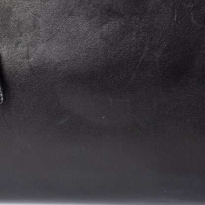 Prada Soft Calf Shopping Tote Black 15 of 20
