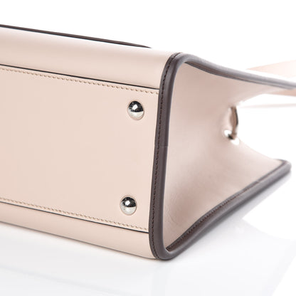 Fendi Vitello Century Opaco F is Fendi Bi-Color Small Runaway Satchel Soap Moresco 6 of 8