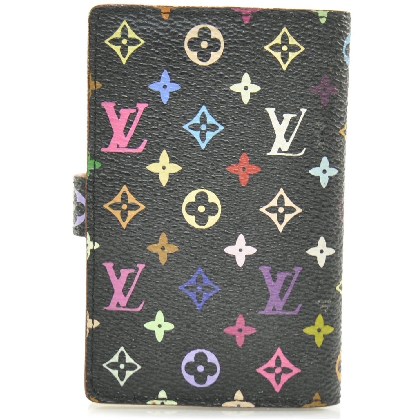 Monogram Multicolor Carnet de Bal Mini Agenda Cover Black