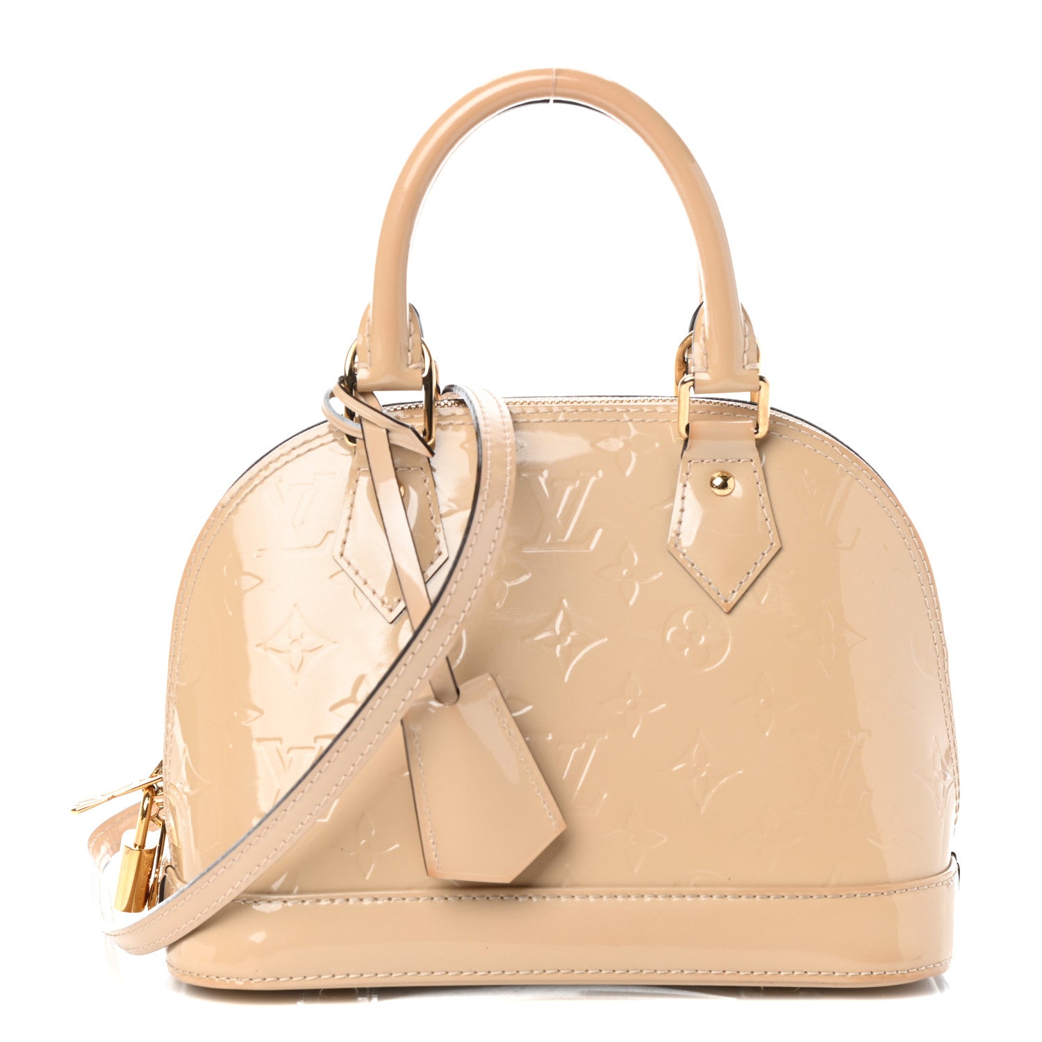 Louis Vuitton Vernis Alma BB Dune 1 of 9
