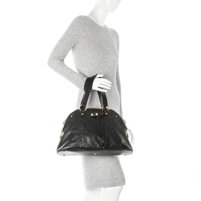 Saint Laurent Calfskin Large Muse Brown 2 of 11