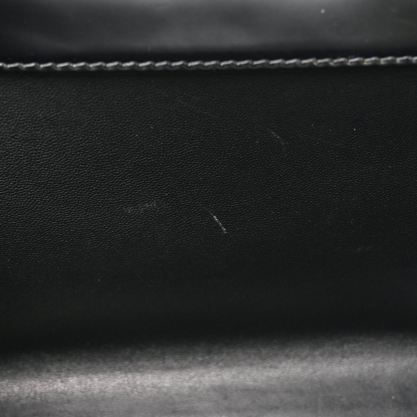 Brushed Calfskin Mini Wanda Top Handle Bag Black