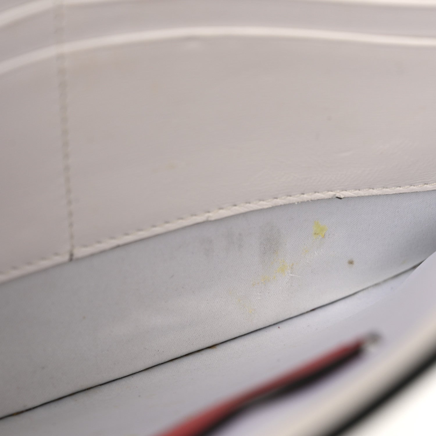 Valentino Garavani Calfskin Vlogo Envelope Clutch White 7 of 11