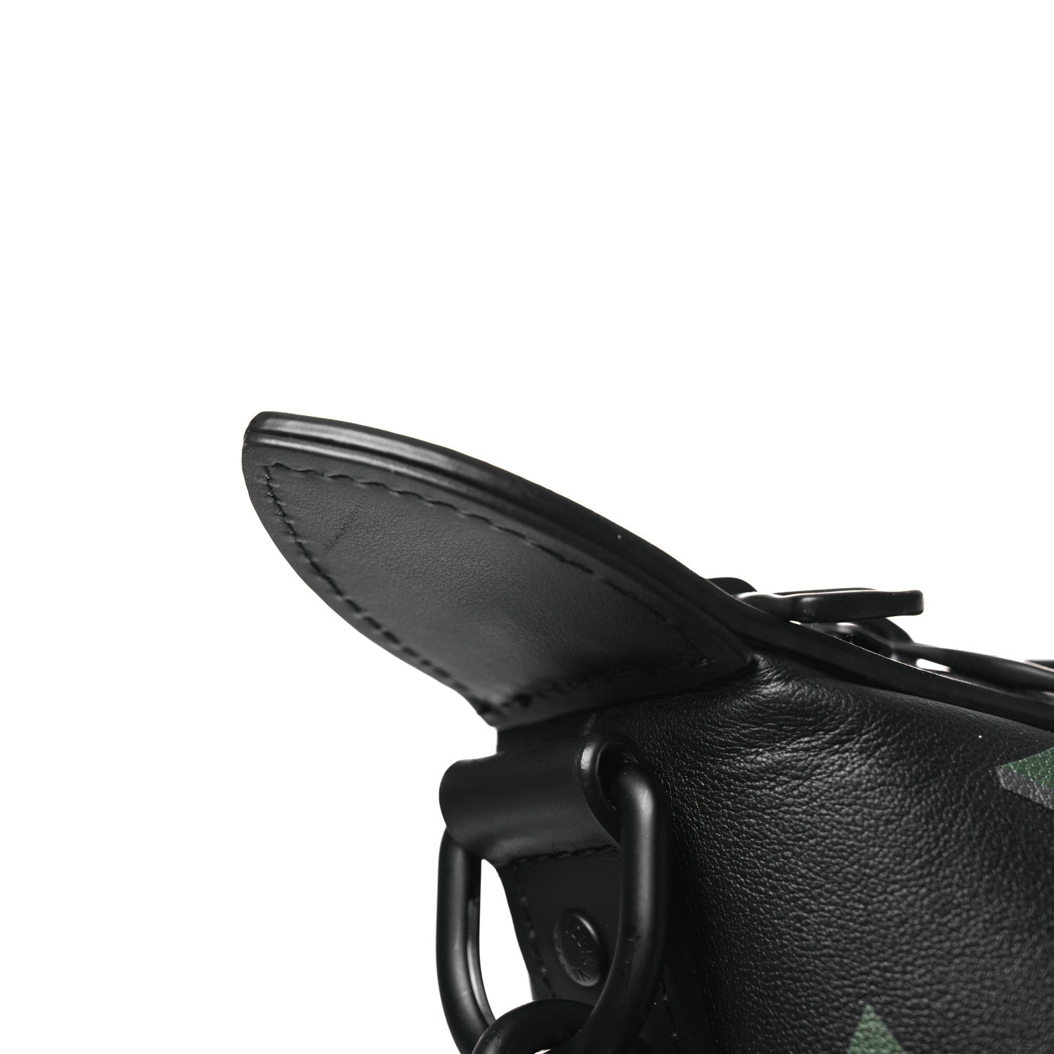 Louis Vuitton Calfskin Monogram Spotlight Comet Duffle Black Borealis 9 of 9
