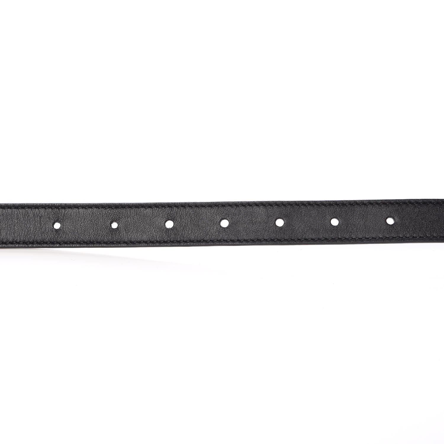 Gucci Calfskin Double G 20mm Belt 80 32 Black 5 of 6