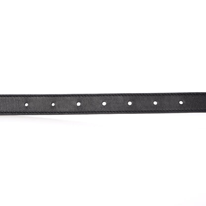 Gucci Calfskin Double G 20mm Belt 80 32 Black 5 of 6
