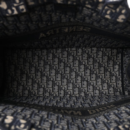 Christian Dior Oblique Book Tote Blue Multicolor 4 of 4