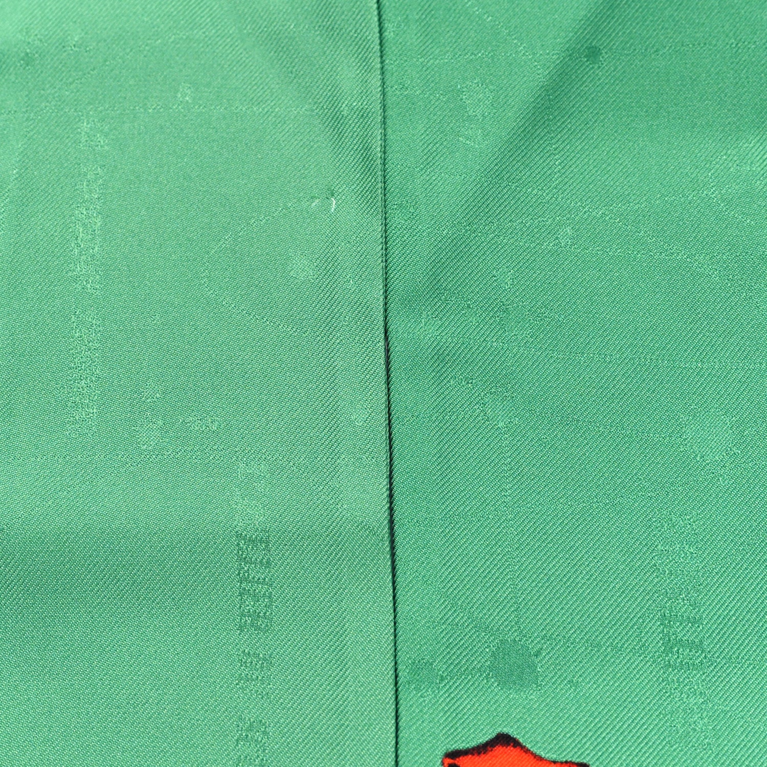 Christian Dior Silk Mitzah Scarf Green 3 of 3