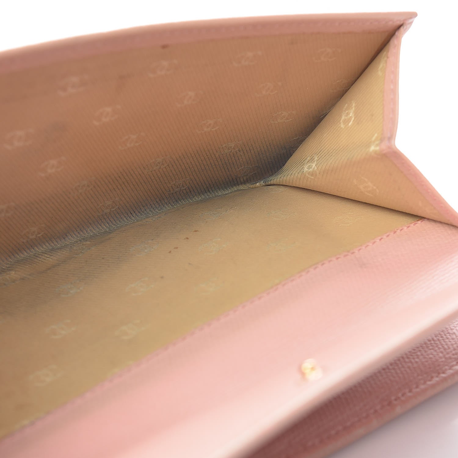 Chanel Grained Calfskin CC Button Wallet Pink 20 of 24