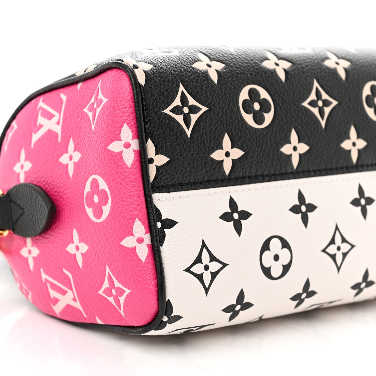 Empreinte Monogram Spring in the City Speedy Bandouliere 20 Black White Pink