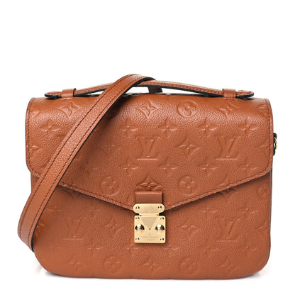 Louis Vuitton Empreinte Pochette Metis Cognac 1 of 10