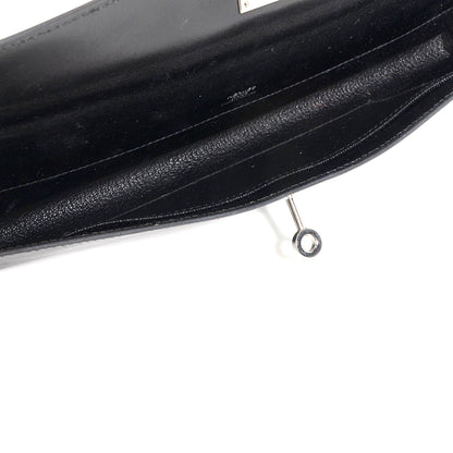 Hermes Box Kelly Cut Clutch Black 5 of 13