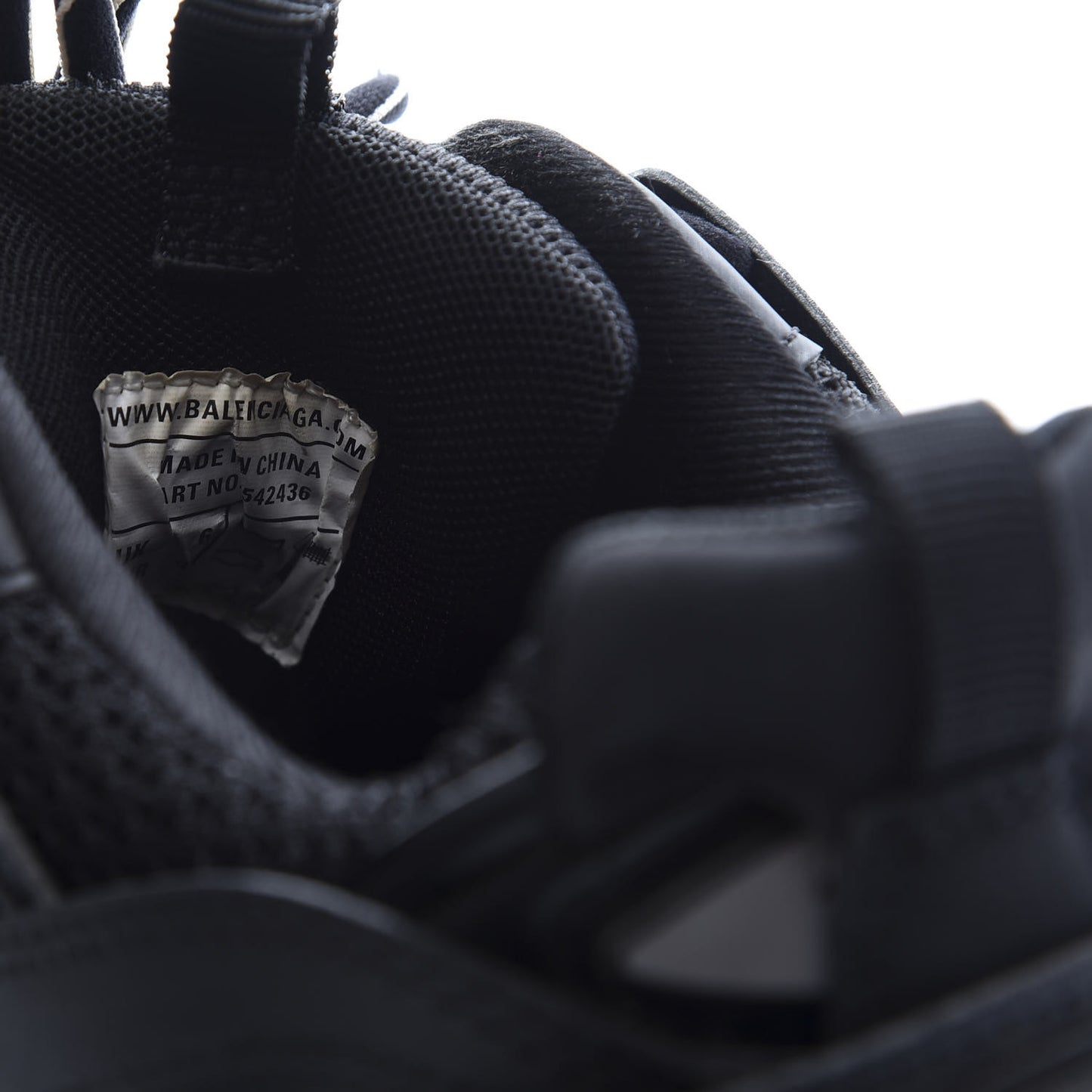 Mesh Nylon Womens Track Sneakers 39 Black