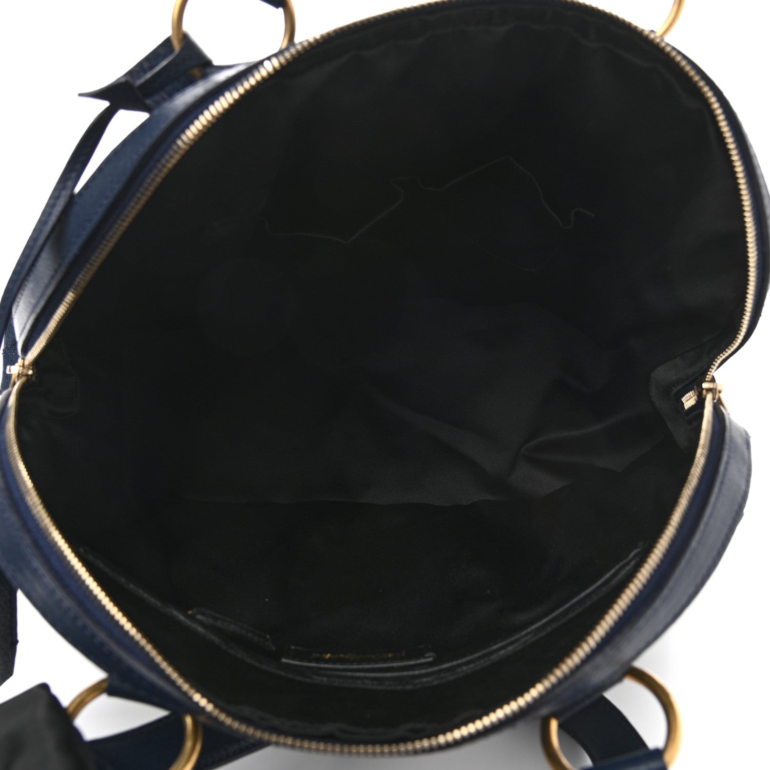 Saint Laurent Calfskin Oversized Muse Dark Blue 5 of 13