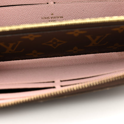 Louis Vuitton Monogram Clemence Wallet Rose Ballerine 6 of 15