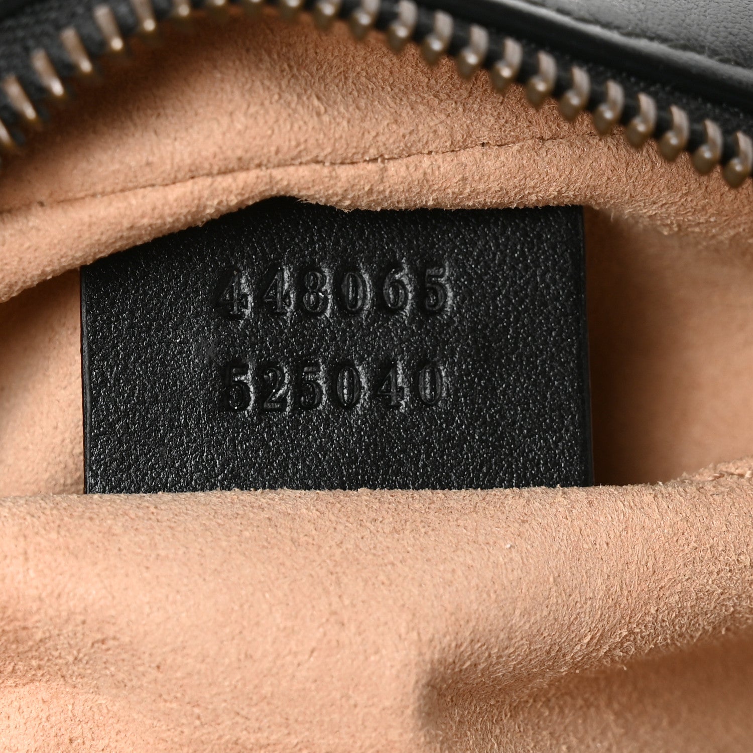 Gucci Calfskin Matelasse Mini GG Marmont Chain Shoulder Bag Black Black 7 of 11