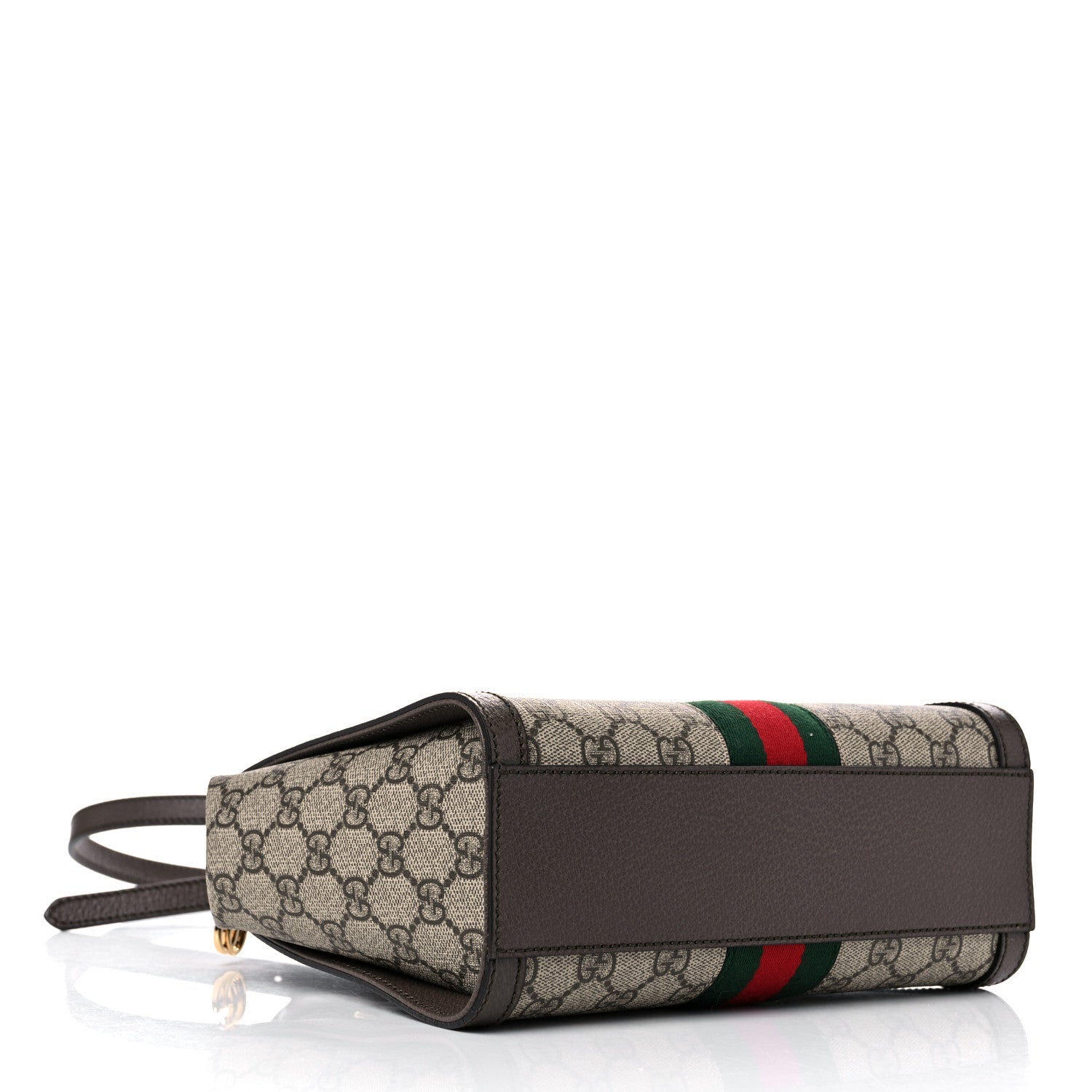 Gucci GG Supreme Monogram Small Ophidia Tote Bag Brown 4 of 12