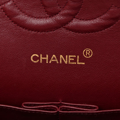 Chanel Lambskin Quilted Medium Double Flap Black 6 of 12
