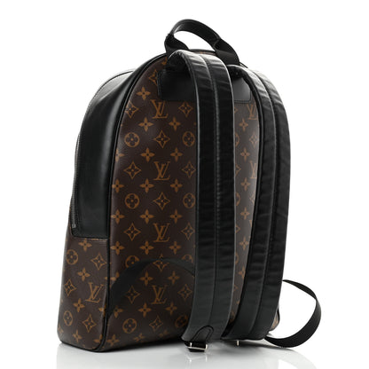 Louis Vuitton Monogram Macassar Josh Backpack 3 of 12