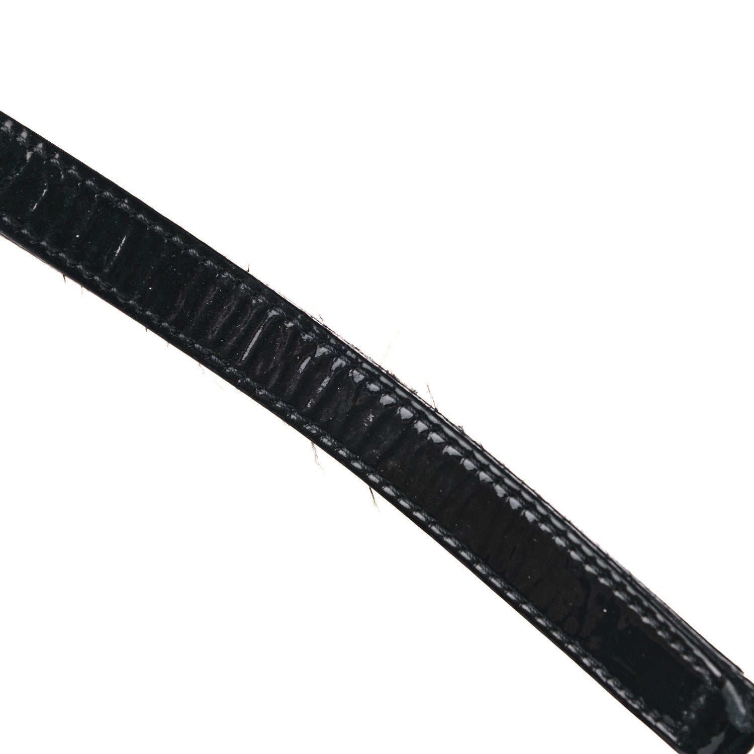 Chanel Patent Quilted Maxi Just Mademoiselle Bowling Bag Black 12 of 12