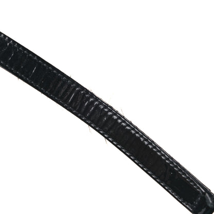 Chanel Patent Quilted Maxi Just Mademoiselle Bowling Bag Black 12 of 12