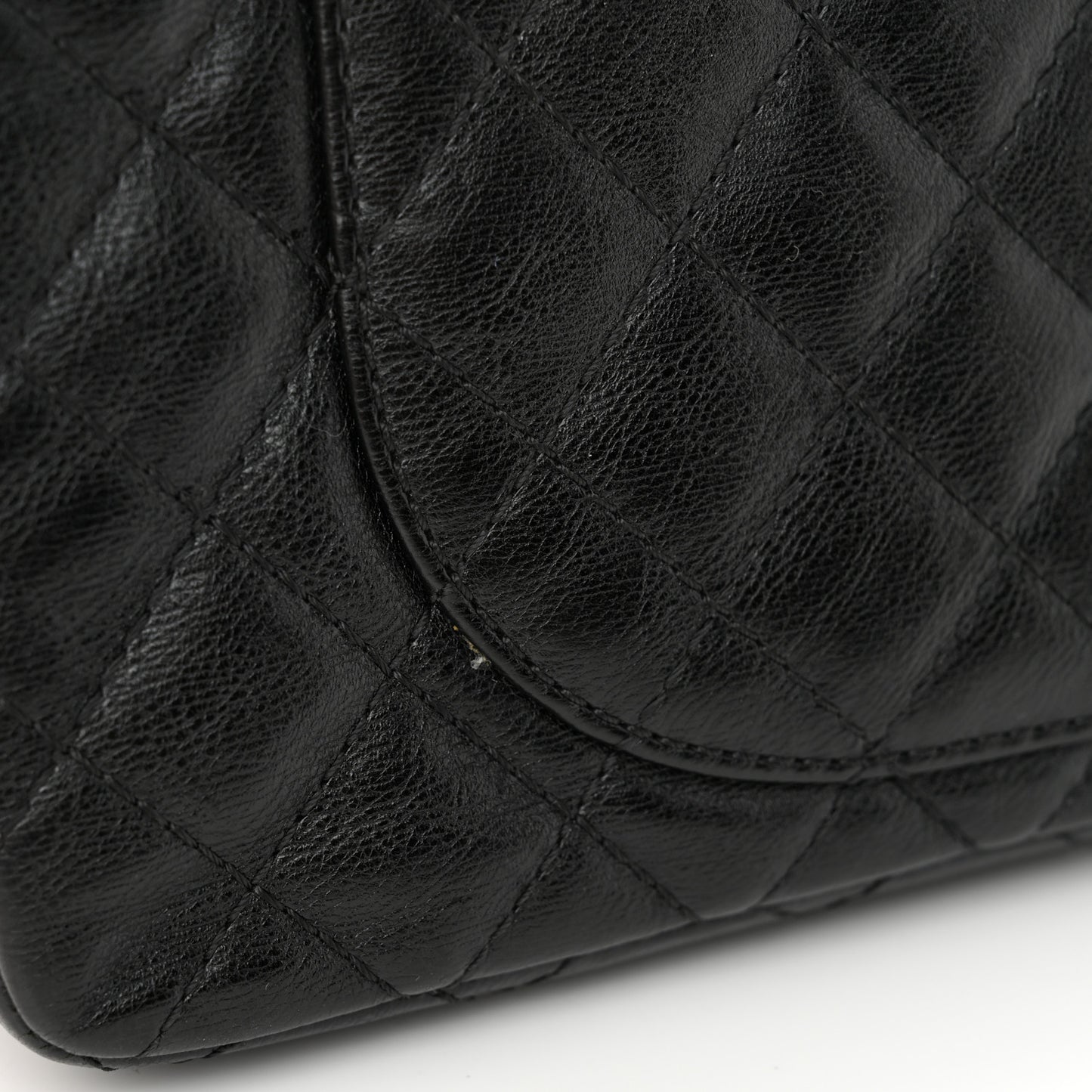 Calfskin Quilted Spoon Charms Brasserie 2.55 Reissue 225 Flap Black