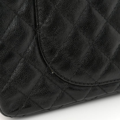 Chanel Calfskin Quilted Spoon Charms Brasserie 2.55 Reissue 225 Flap Black 11 of 14
