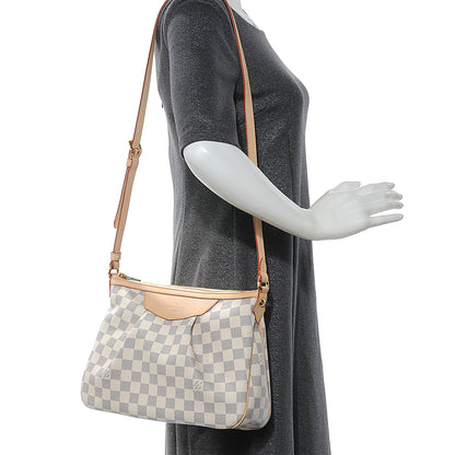 Louis Vuitton Damier Azur Siracusa PM 2 of 9