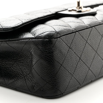 Chanel Caviar Quilted Medium Double Flap Black 9 of 10
