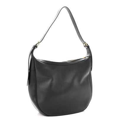 Celine Calfskin Triomphe Heloise Shoulder Bag Slate Grey 3 of 11
