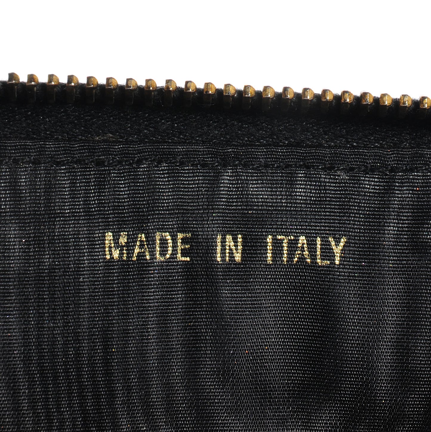 Caviar CC Zip Around Wallet Black