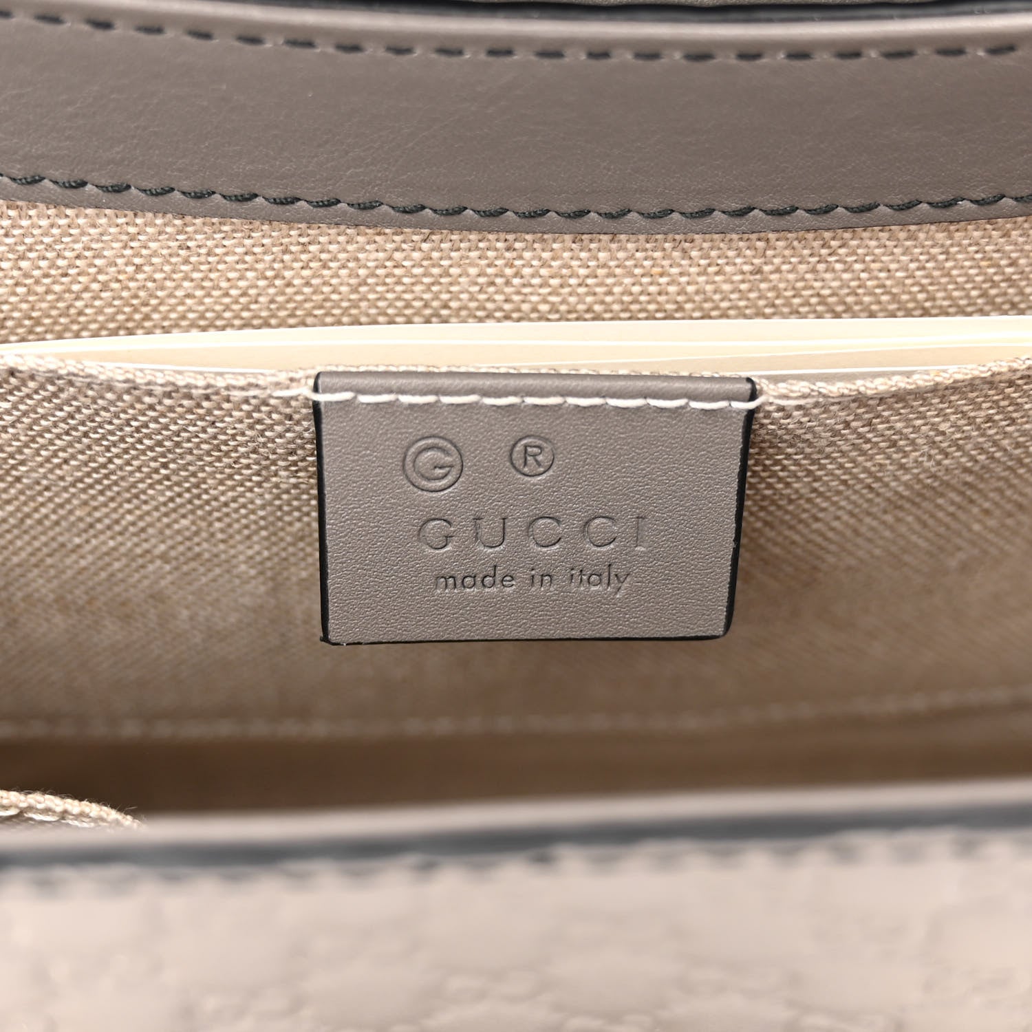 Gucci Soft Microguccissima Medium Emily Chain Shoulder Bag Loess 6 of 12