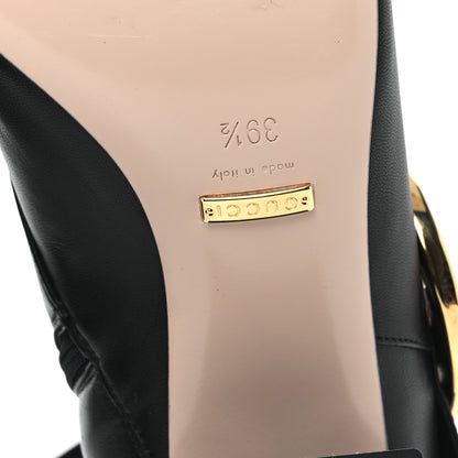 Gucci Malaga Kid GG Blondie 55mm Ankle Boots 39.5 Black 7 of 10