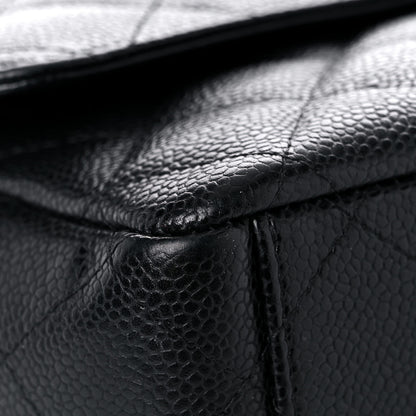 Chanel Caviar Quilted Maxi Double Flap Black 7 of 14
