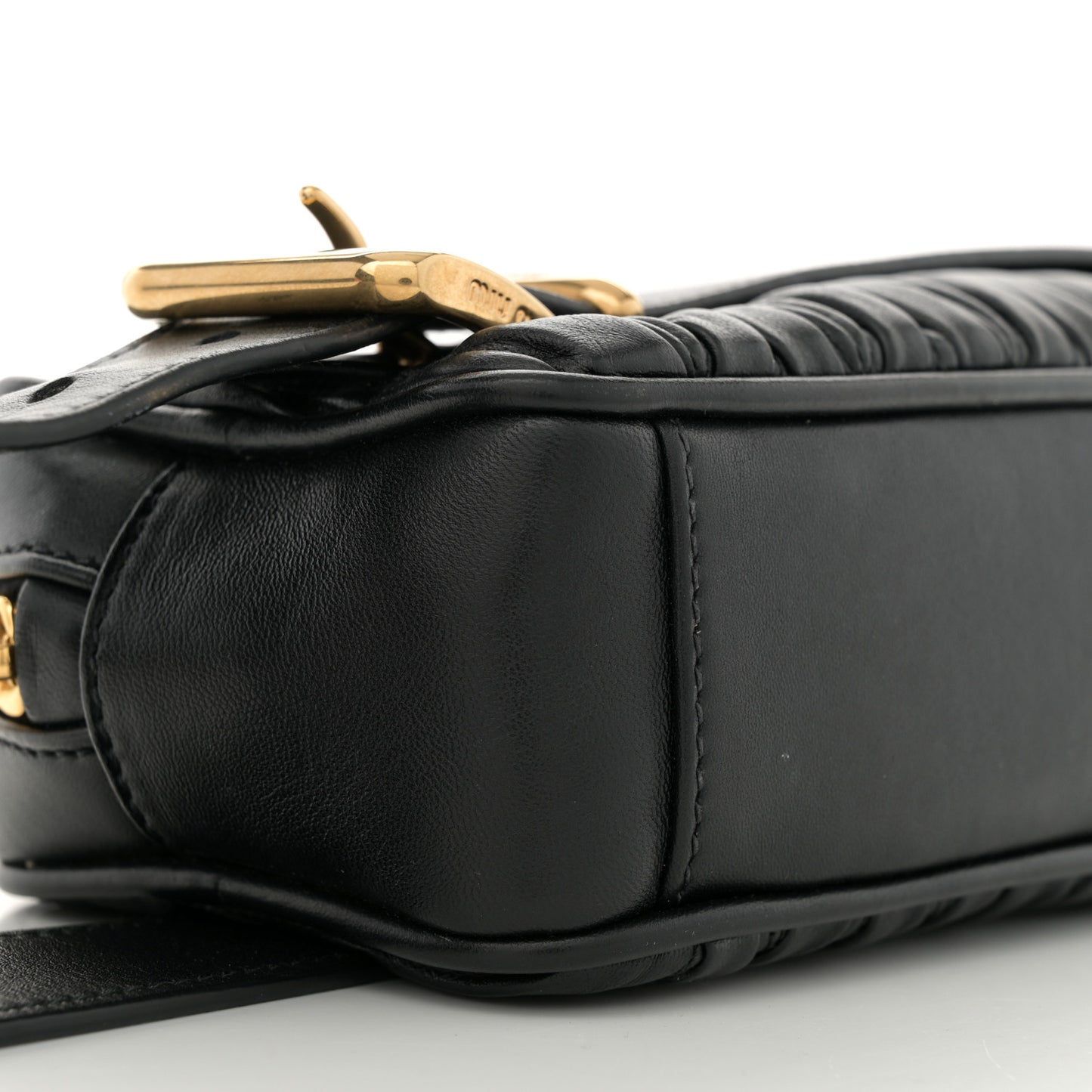 Nappa Matelasse Business Clutch Black