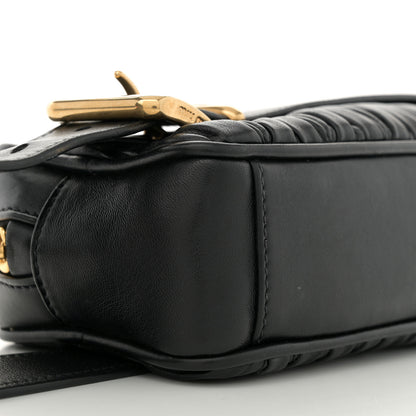 Miu Miu Nappa Matelasse Business Clutch Black 8 of 10