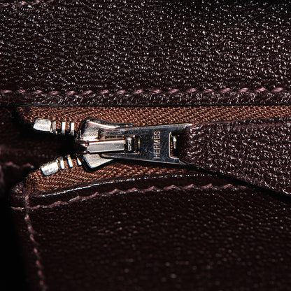 Hermes Shiny Niloticus Crocodile Birkin 30 Chocolate 23 of 25