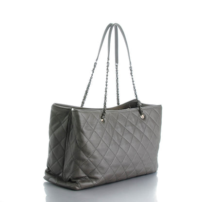 Chanel Metallic Caviar Large Be Caviar Tote Silver 3 of 7