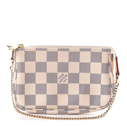 Louis Vuitton Damier Azur Mini Pochette Accessories 1 of 8