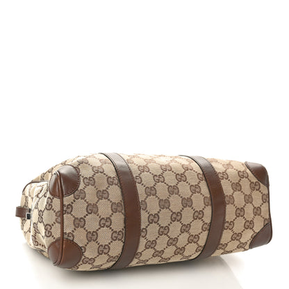 Gucci Monogram Mini Boston Dark Brown 5 of 14