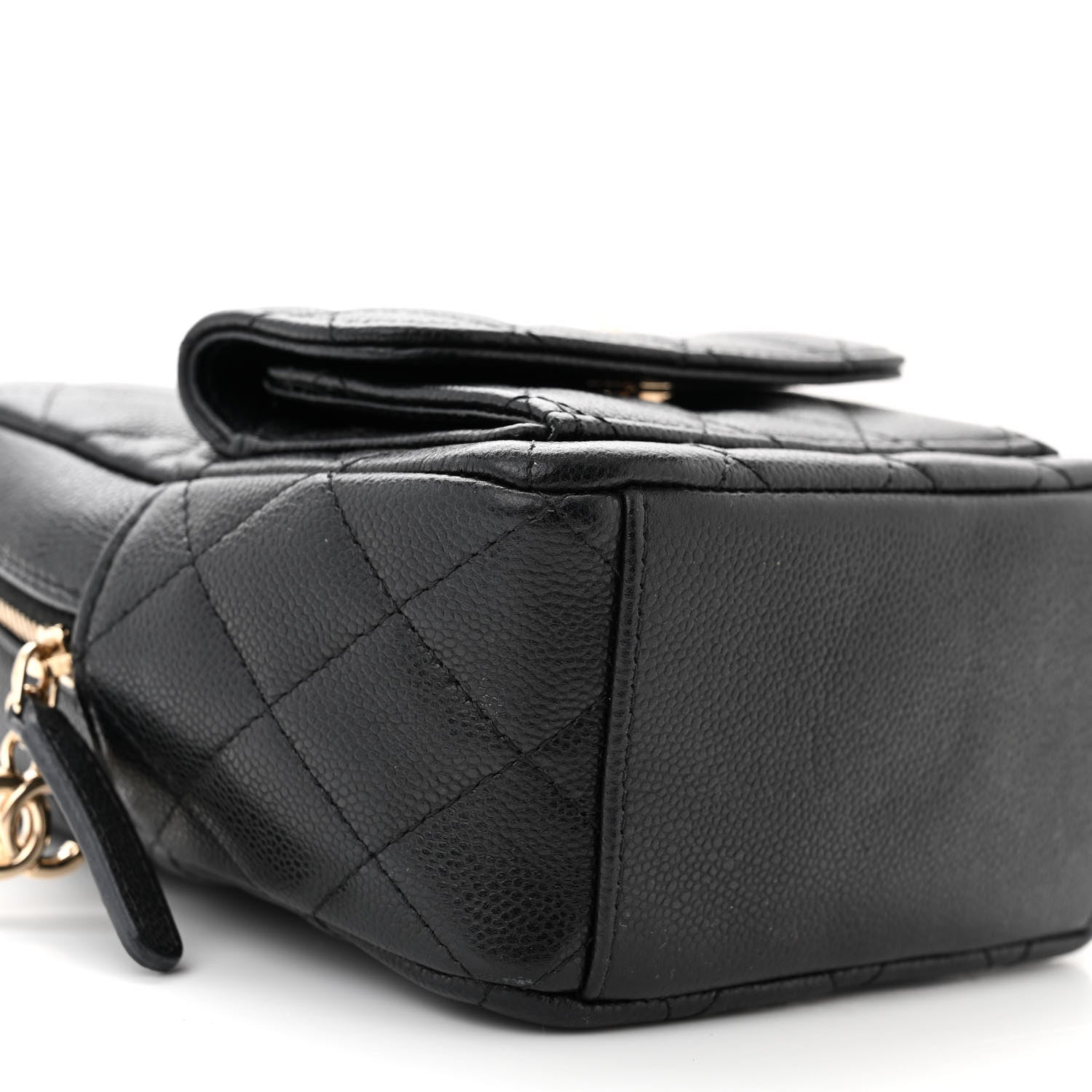 Chanel Caviar Quilted CC Mini Classic Backpack Black 9 of 10