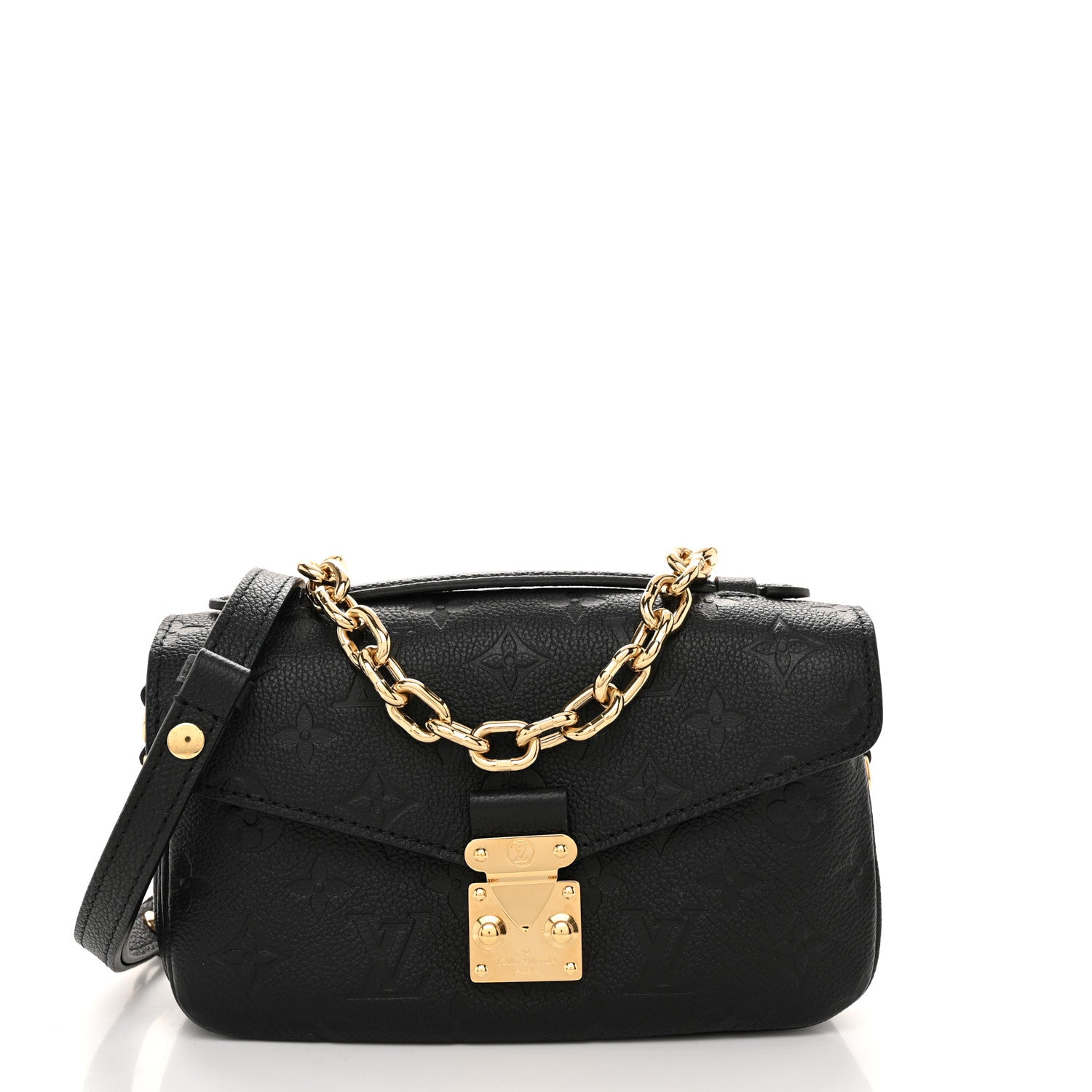 Louis Vuitton Empreinte Pochette Metis East West Black 1 of 9