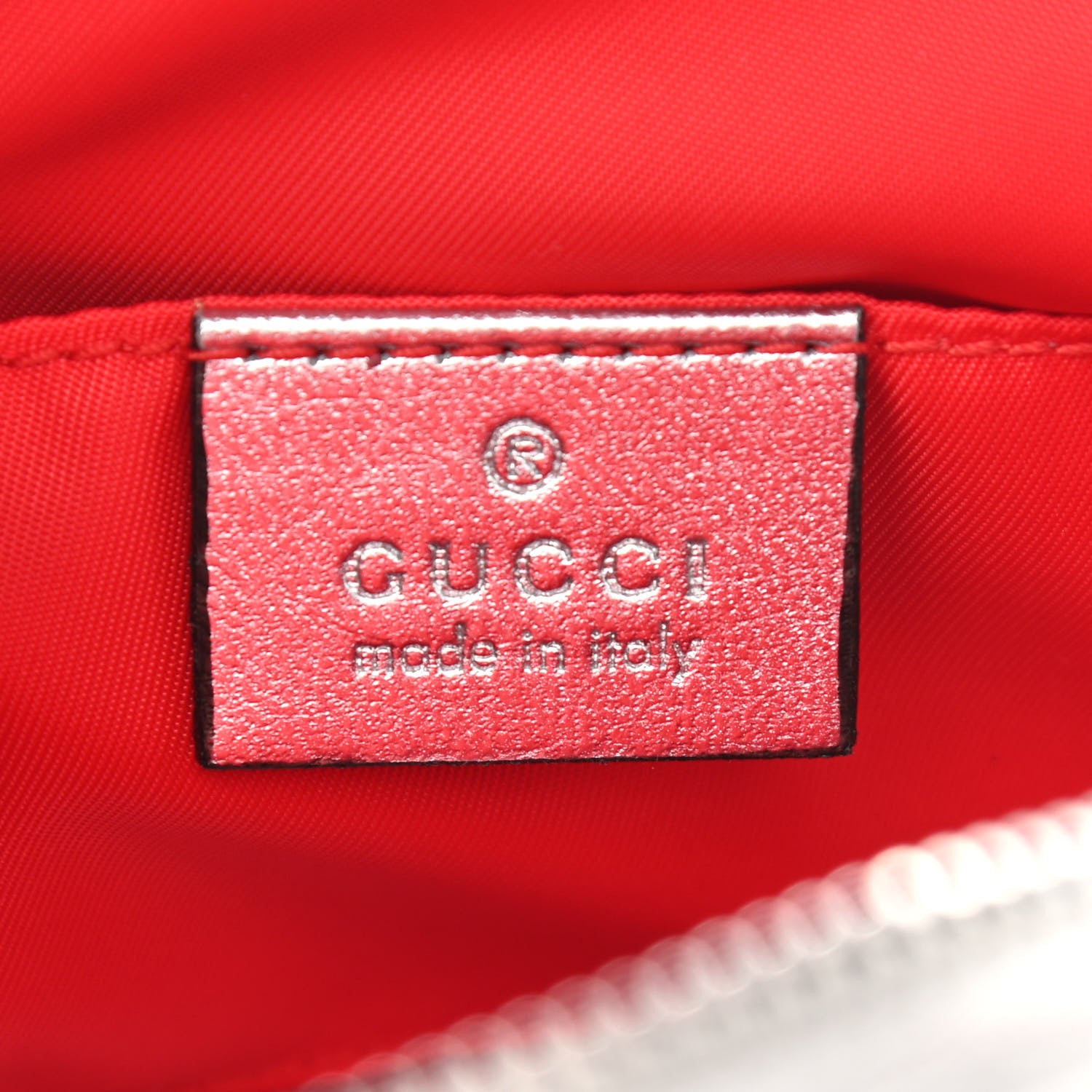 Gucci Metallic Calfskin Glitter Childrens Rabbit Top Handle Bag Silver 5 of 10