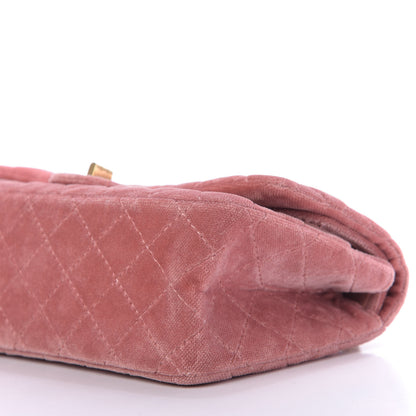 Chanel Velvet Quilted 2.55 Reissue 225 Flap Pink 7 of 12
