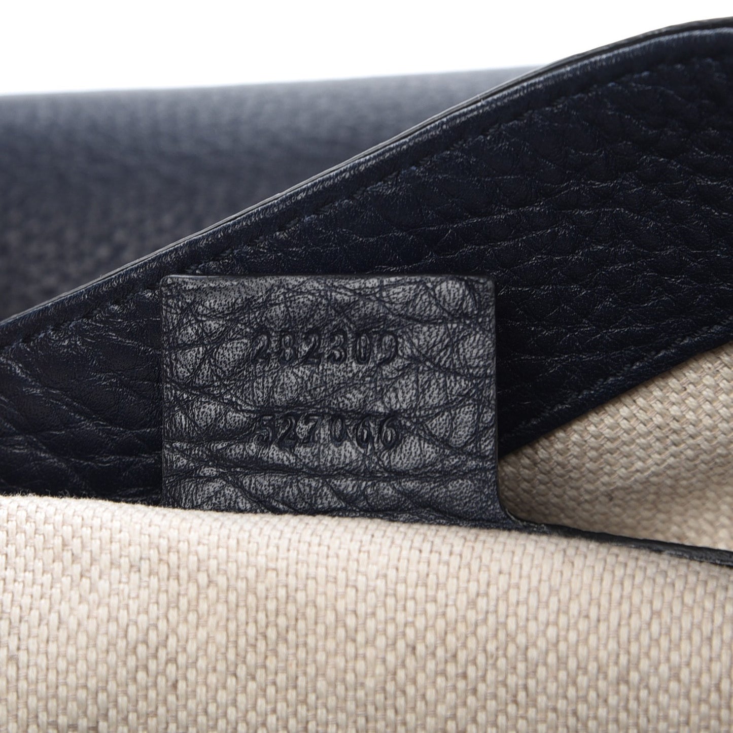 Pebbled Calfskin Medium Soho Shoulder Bag Blue