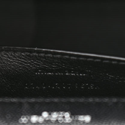 Saint Laurent Grain De Poudre Medium Classic Monogram Kate Satchel Black 8 of 11